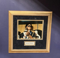 Signed Michael Jackson Photo